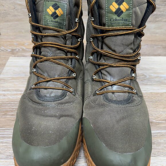 Columbia Fairbanks Omni-Heat Olive Textile Boot Men's Size 15 - Picture 2 of 7